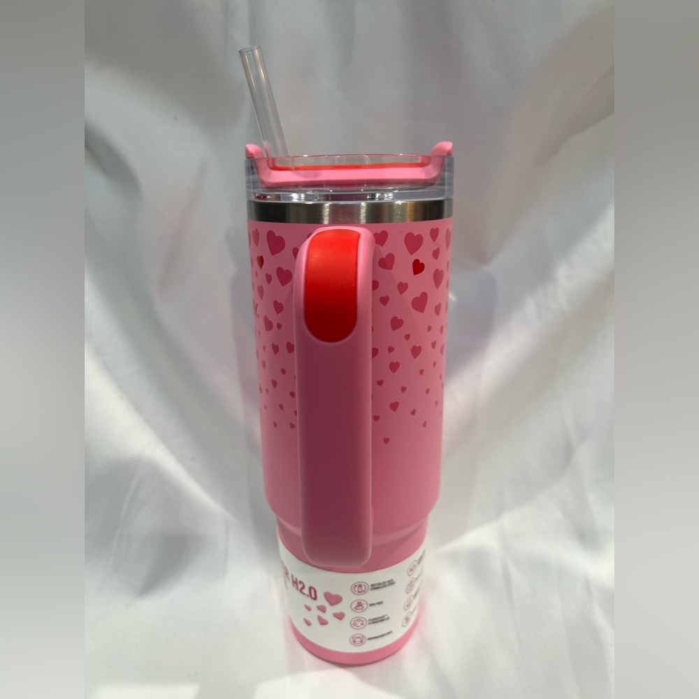 30 oz Stanley xTarget Stainless Steel Flowstate Quencher Tumbler-Valentine’s Day - Picture 2 of 6